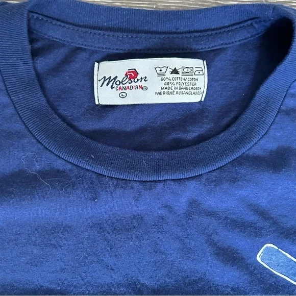 Molson Canadian The Alumni Mats Sudin 13 Graphic Tee Size Large - Picture 8 of 9